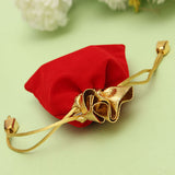 10PCS,Golden,Flannelette,Drawstring,Pouch,Jewelry,Pouch