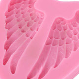 Angel,Wings,Silicone,Fondant,Chocolate,Polymer,Mould