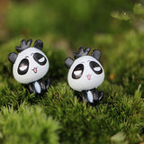 Miniature,Panda,Ornaments,Potted,Plant,Garden,Decor