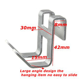 Thicken,Space,Aluminum,Hanger,Towel,Shape,Silver