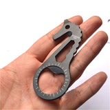 Stainless,Steel,Horse,Multifunctional,Portable,Pocket,Bottle,Opener,Keychain