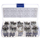 72pcs,M6*30mm,Glass,Assorted