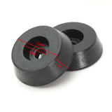 20pcs,Diameter,Furniture,Table,Chair,Rubber,Cover,Black