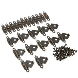 12pcs,Antique,Decorative,Jewelry,Wooden,Latch,Screw