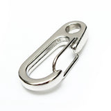 Stainless,Steel,Split,Keychain,Carabiners,Climbing,Fishing