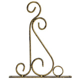 Classic,Romantic,Wrought,Flower,Stand,Wrought,Plants,Hooks