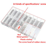 Suleve,MXAS2,1000pcs,Glasses,Sunglass,Spectacles,Screws,Repair,Plastic