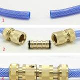 Brass,Quick,Joint,Connector,Fitting,Garden,Water