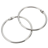 12Pcs,Stainless,Steel,Circle,Shower,Curtain,Curtain,Glide,Hanger