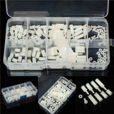 Suleve,M2NH1,Nylon,Screw,White,Screw,Nylon,Standoff,Assortment,120pcs