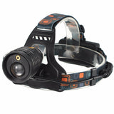 Zoomable,Headlight,Headlamp,White,Laser,Light,18650,batteries