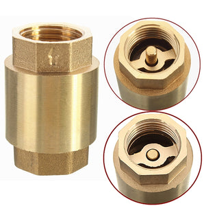 Vertical,Spring,Loaded,Brass,Check,Valve