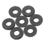 Suleve,M3NW1,Black,Nylon,Washer,Screws,100pcs