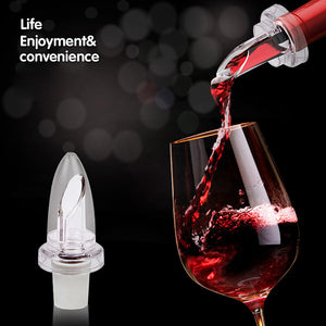 White,Aerator,Spout,Bottle,Stopper,Aerating,Decanter,Pourer