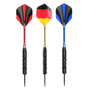 Professional,Aluminum,Black,Steel,Darts,Flights