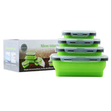 IPRee,Silicone,Lunch,Folding,Container,Camping,Picnic,Fresh,Storage,Tableware