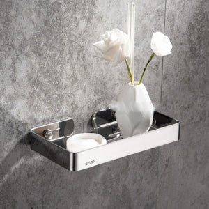 Stainless,Steel,Holder,Bathroom,Shower,Storage,Baskets,Accessories