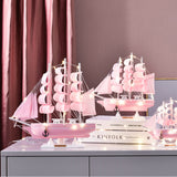 Model,Classical,Wooden,Sailing,Boats,Scale,Decoration