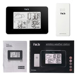 FanJu,FJ3364,Digital,Alarm,Clock,Weather,Station,Wireless,Sensor,Hygrometer,Alarm,Clock