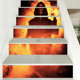 Miico,LT013,Halloween,Sticker,Stair,Sticker,Novetly,Sticker,Removable,Stickers