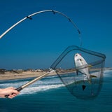 Zanlure,Fishing,Portable,Telescopic,Aluminum,Alloy,Foldable,Landing,Mesh"