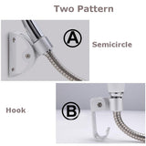 Aluminum,Alloy,Shower,Holder,Mounted,Shower,Bracket,Holder,Semicircle,Patterns