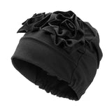 Women,Flower,Cotton,Beanies,Solid,Outdoor,Windproof,Bonnet