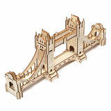 Jigsaw,London,Tower,Bridge,Woodcraft,Assembly,Handicraft,Decor,Model,Puzzle,Challenger