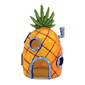 Aquarium,Decor,Pineapple,Ornament,Dectoration,Hideaway,Stone,House