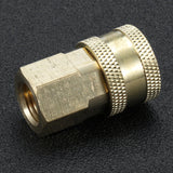 Pressure,Washer,Female,Brass,Quick,Connect,Adapter,Coupler,Cleaning"