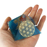 Crystals,Apatite,Orgone,Gemstone,Pyramid,Meditation,Energy,Generator,Healing