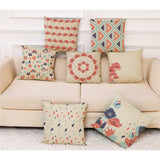 Linen,Pillowcase,Square,Decoration,Cushion,Cover,Pillow