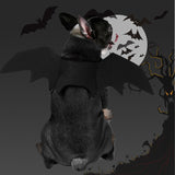 Halloween,Wings,Collar,Harness,Decor,Puppy,Black,Dress,Funny,Clothes