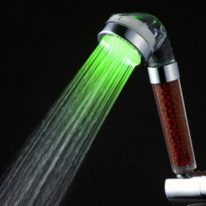 Temperature,Control,Color,Change,Light,Shower,Bathroom,Sprayer