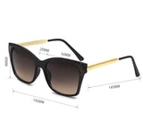 Women,Square,Shape,Frame,Daily,Casual,Outdoor,Protection,Sunglasses