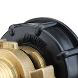 S60x6,Faucet,Coarse,Thread,Drain,Adapter,Brass,Outlet,Fitting,Connector,Replacement,Valve,Fitting,Parts,Garden