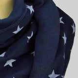 Women,Cotton,Thick,Winter,Outdoor,Casual,Stars,Pattern,Scarf,Shawl