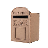 Large,Wooden,Wedding,Receiving,Guest,Decoration,Mailbox