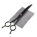 Professional,Stainless,Steel,Grooming,Scissors,Curved,Haircut,Shears"