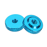 Suleve,M3AN12,10Pcs,Knurled,Thumb,Collar,Screw,Spacer,Washer,Aluminum,Alloy,Multicolor