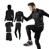 TENGOO,Sportswear,Hoodie,Sports,Elastic,Tracksuit,Sport,Clothing,Jogging,Fitness,Running