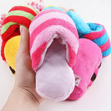 Plush,Slipper,Shape,Squeaky,Puppy,Sound,Supplies