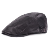 Men's,Artificial,Leather,Beret,Casual,Newsboy