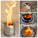 IPRee,Outdoor,Cooking,Stove,Stainless,Steel,Burner,Furnace,Cooker,Camping,Picnic