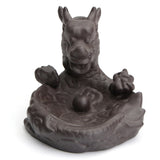 Dragon,Backflow,Tower,Burner,Holder,Ceramic,10Pcs,Incense,Decor