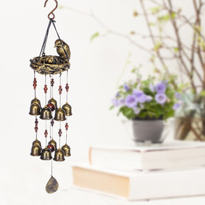 Resin,Bird's,Chimes,Pendant,Exclusively,Brass,Chimes,Outdoor,Garden,Pendant