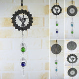 Chime,Hanging,Ornament,Spinner,Spiral,Rotating,Crystal,Decor