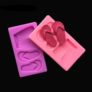 Slippers,Trousers,Silicone,Fondant,Mould