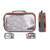 Portable,Transparent,Electronics,Accessories,Organizer,Cosmetic