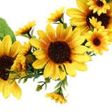 Artificial,Sunflower,Wreath,Flower,Wreath,Wedding,Party,Decorations